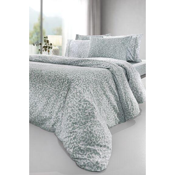 Σετ 3τμχ Σεντόνια Cult Cement με Λάστιχο 100x200+32 guy Laroche  100% Cotton Percale