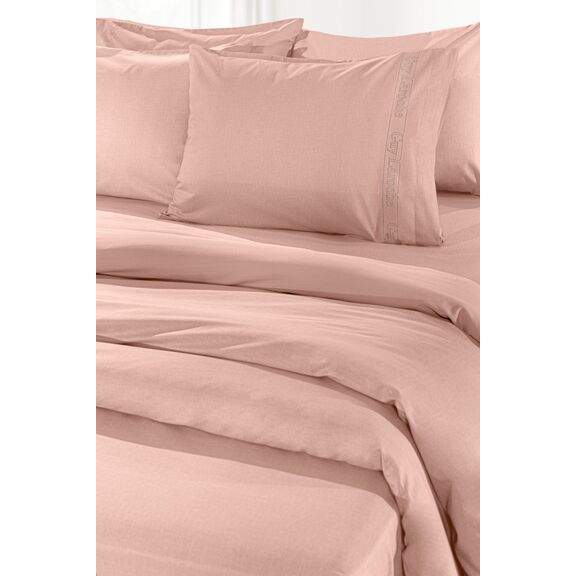 Σεντόνι Color Plus Coral 200x265 guy Laroche  100% Cotton Percale