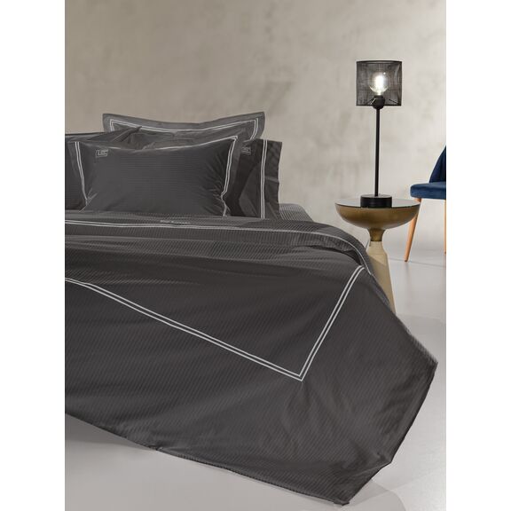 Σετ 4τμχ Σεντόνια Nice Anthracite-Silver 270x280 guy Laroche  Cotton Satin