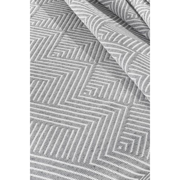 Κουβέρτα Tetris Silver 245x260 guy Laroche  60% Cotton, 40% Polyester Jacquard