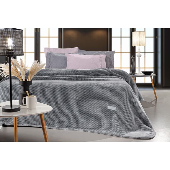 Κουβέρτα Cheval Silver 160x220 guy Laroche  100% Jacquard Pol.