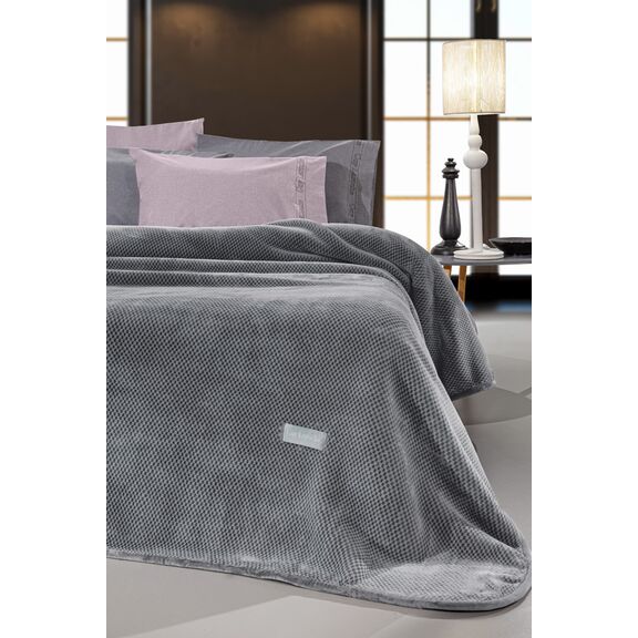 Κουβέρτα Cheval Silver 160x220 guy Laroche  100% Jacquard Pol.