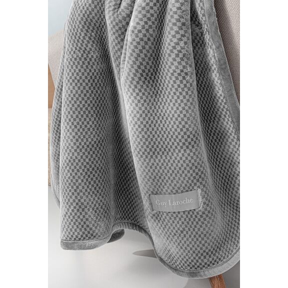 Βρεφική Κουβέρτα Cheval Silver 110x140 guy Laroche  100% Jacquard Pol.