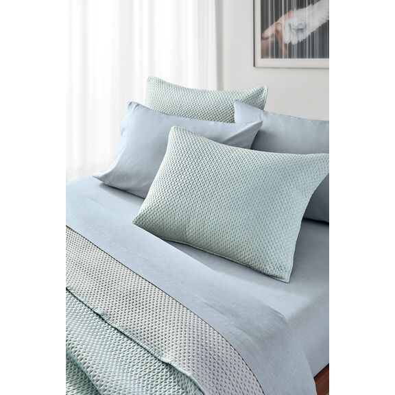 Σετ 2τμχ Κουβερλί Idol Mint 160x220 guy Laroche  100% Fine Microfiber