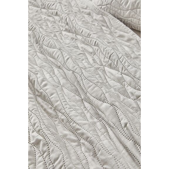 Σετ 2τμχ Κουβερλί Shadow Natural 220x240 guy Laroche  100% Fine Microfiber