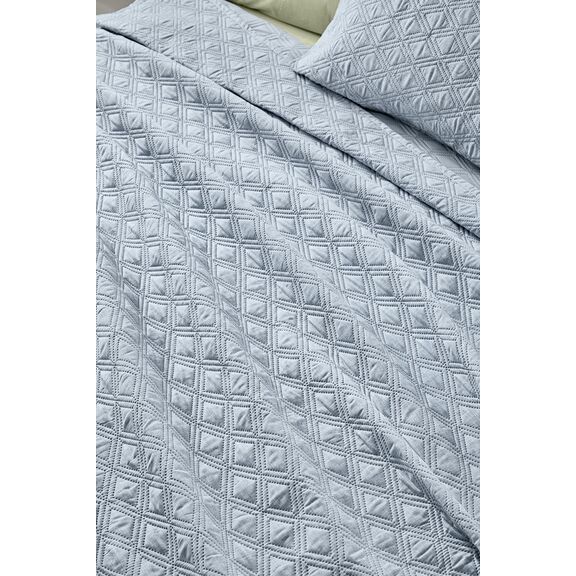 Σετ 2τμχ Κουβερλί Tempest Blue 220x240 guy Laroche  100% Fine Microfiber