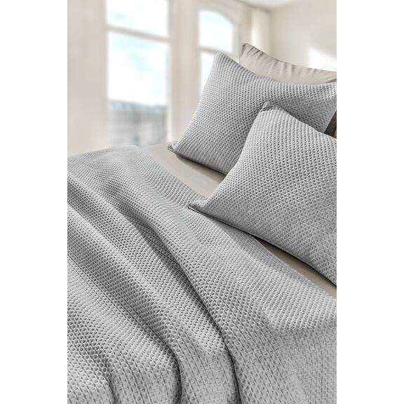 Σετ 2τμχ Κουβερλί Idol Grey 250x220 guy Laroche  100% Fine Microfiber