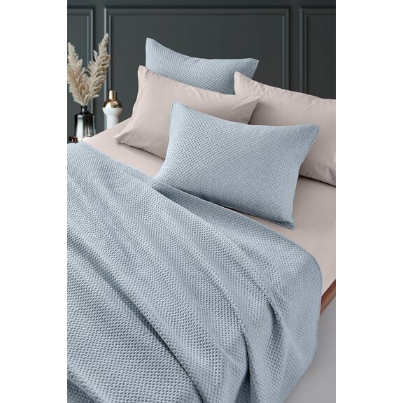 Σετ 2τμχ Κουβερλί Idol Blue 250x220 guy Laroche  100% Fine Microfiber