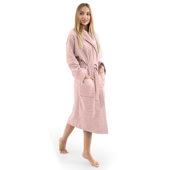 Μπουρνούζι Tokyo Dusty Pink X.large guy Laroche  100% Cotton