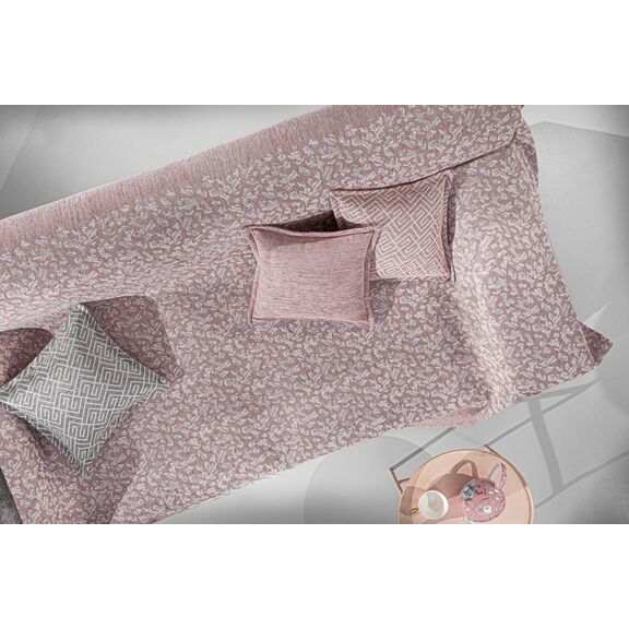 Ριχτάρι Monet old Pink 180x250 (Διθέσιος) guy Laroche  37% Cotton-21%polyester-42% Acrylic