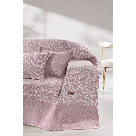 Ριχτάρι Monet old Pink 180x250 (Διθέσιος) guy Laroche  37% Cotton-21%polyester-42% Acrylic