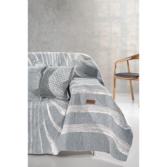 Ριχτάρι Degas Silver 180x250 (Διθέσιος) guy Laroche  37% Cotton-21%polyester-42% Acrylic