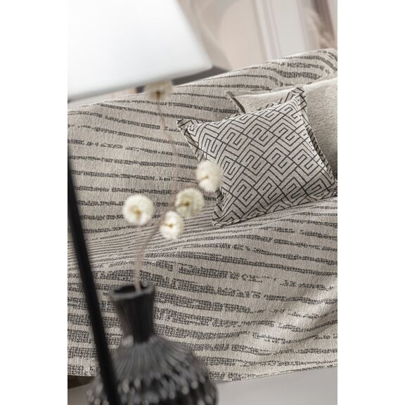 Ριχτάρι Καναπέ Sydney Natural (Τριθέσιος) 180x300 guy Laroche  37% Cotton-21%polyester-42% Acrylic