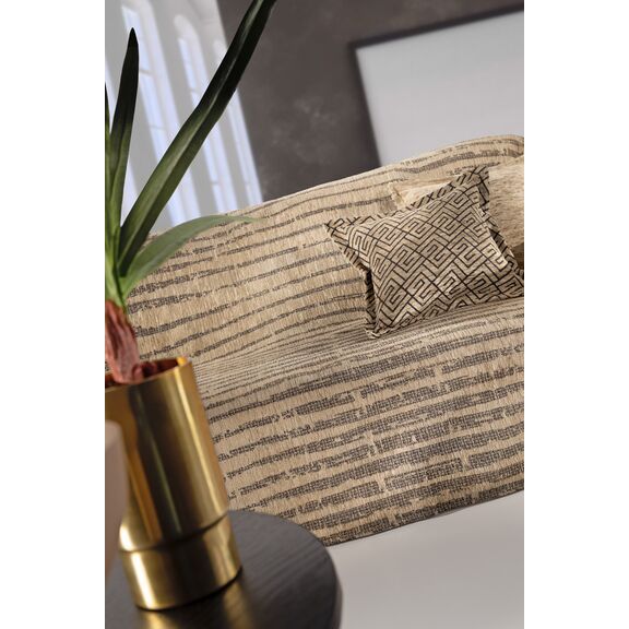 Ριχτάρι Καναπέ Sydney Golden (Τριθέσιος) 180x300 guy Laroche  37% Cotton-21%polyester-42% Acrylic