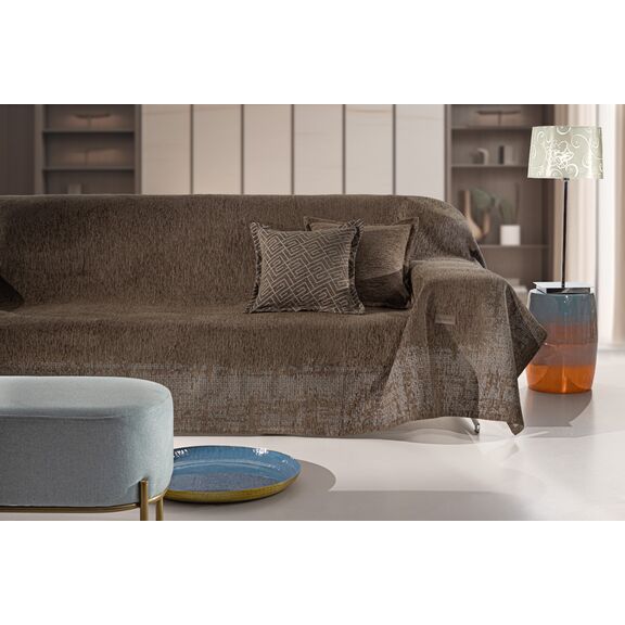 Ριχτάρι Καναπέ Perth Wenge (Πολυθρόνας) 180x150 guy Laroche  37% Cotton-21%polyester-42% Acrylic