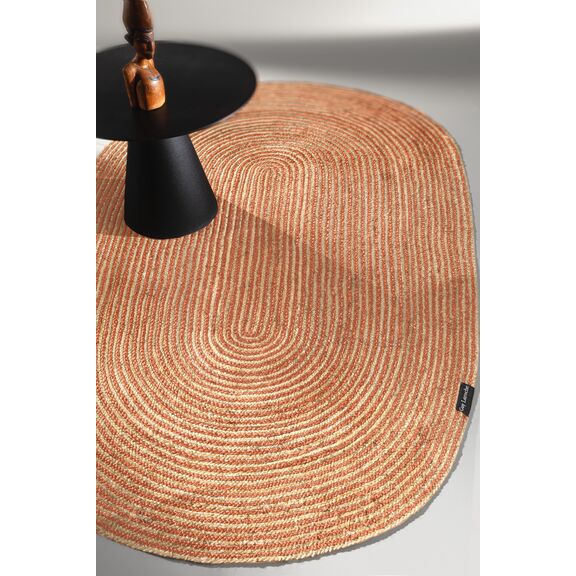 Χαλί Hartum Coral Oval 130x200εκ. guy Laroche  100% Jute