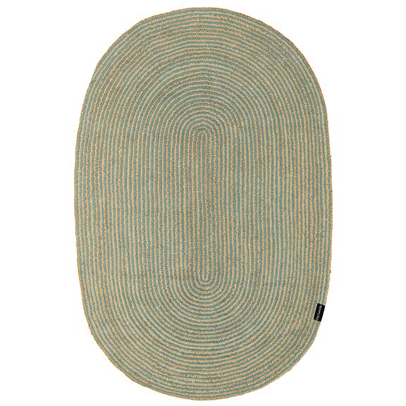 Χαλί Hartum Aqua Oval 130x200εκ. guy Laroche  100% Jute