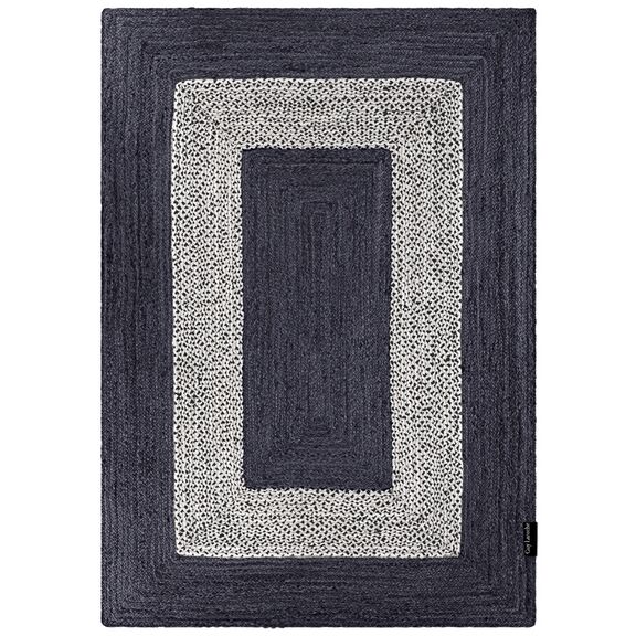 Χαλί Kali Anthracite 140x200εκ. guy Laroche  50% Jute - 50% Cotton