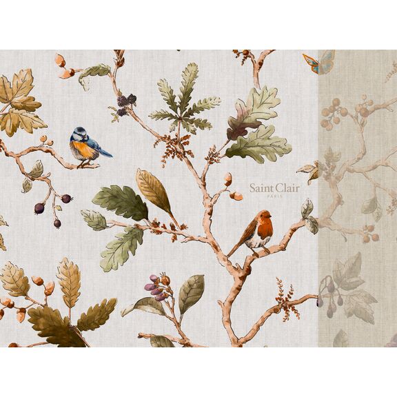 Σουπλά 3047 Natural 45x33 Saint Clair  100% Polyester