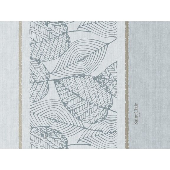 Σουπλά 3048 sky 45x33 Saint Clair  100% Polyester