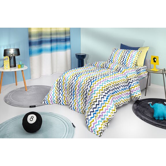 Σετ 3τμχ Παιδικά Σεντόνια Funny Multi 160x250 guy Laroche  100% Cotton