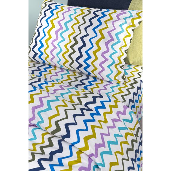 Σετ 3τμχ Παιδικά Σεντόνια Funny Multi 160x250 guy Laroche  100% Cotton