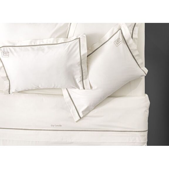 Σετ 4τμχ Σεντόνια Blend Taupe-Ivory 270x280 guy Laroche  100% Microsatin