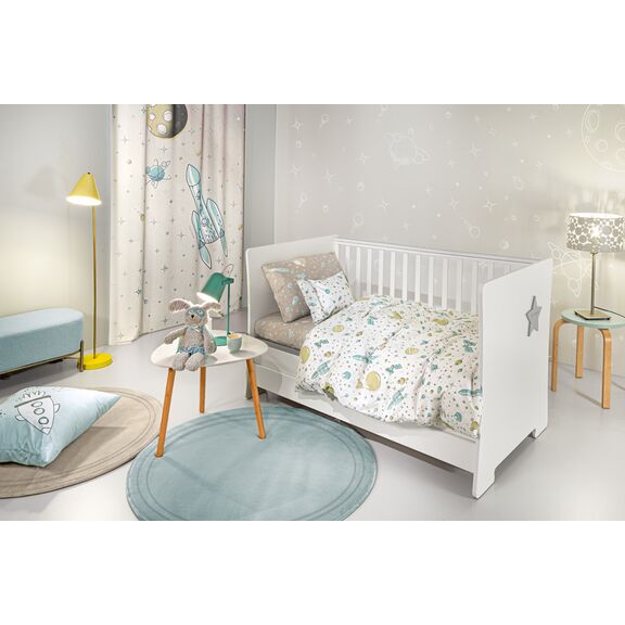 Σετ 3τμχ Βρεφικά Σεντόνια Meteor 115x170 guy Laroche  100% Cotton