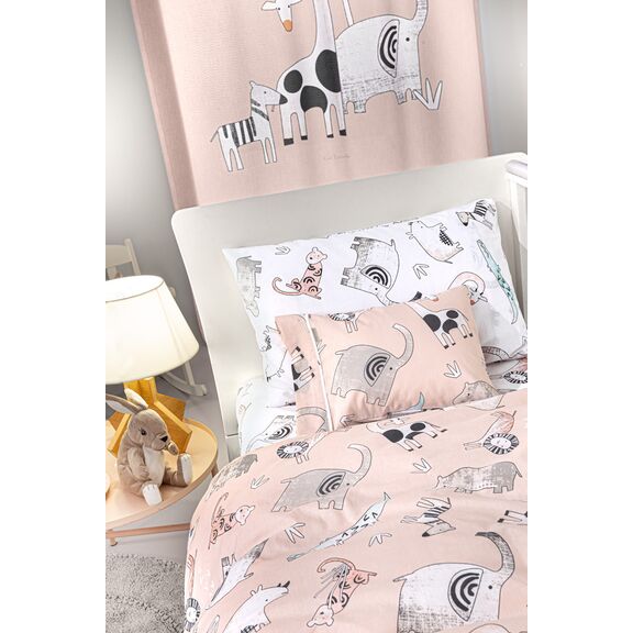 Σετ 3τμχ Βρεφικά Σεντόνια Zootopia Cameo 115x170 guy Laroche  100% Cotton
