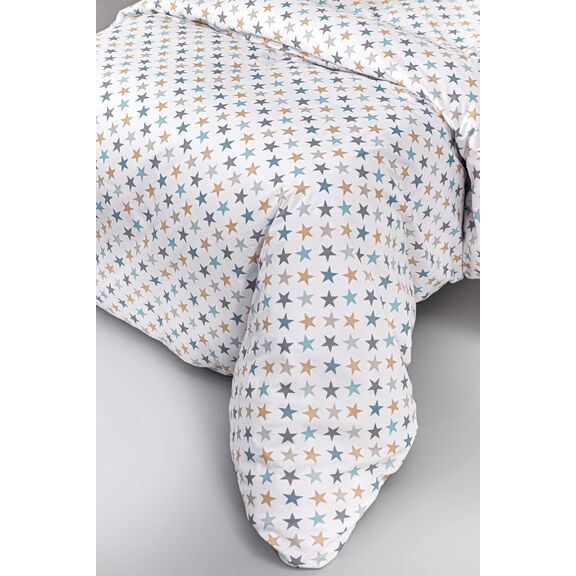 Σετ 3τμχ Παιδικά Σεντόνια Cosmos sky 165x250 guy Laroche  100% Cotton