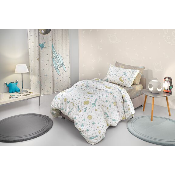 Σετ 3τμχ Παιδικά Σεντόνια Meteor 165x250 guy Laroche  100% Cotton