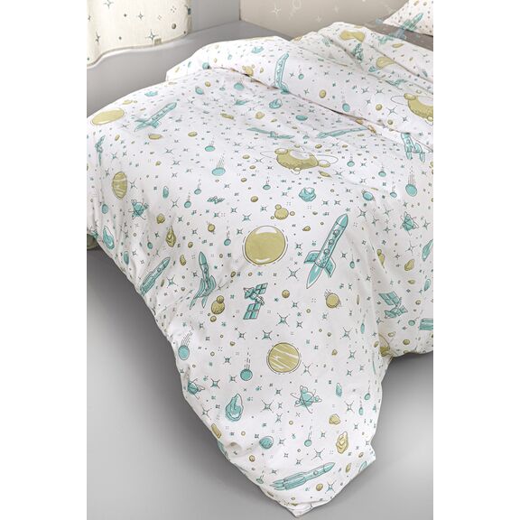 Σετ 3τμχ Παιδικά Σεντόνια Meteor 165x250 guy Laroche  100% Cotton
