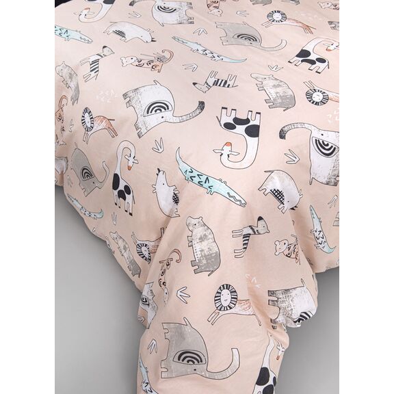 Σετ 3τμχ Παιδικά Σεντόνια Zootopia Cameo 165x250 guy Laroche  100% Cotton