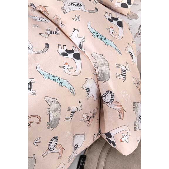 Σετ 3τμχ Παιδικά Σεντόνια Zootopia Cameo 165x250 guy Laroche  100% Cotton