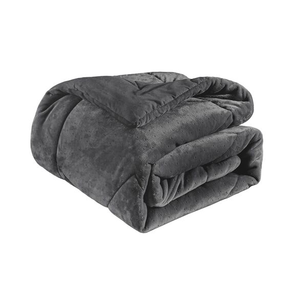 Πάπλωμα Drops Antracite 260x240 guy Laroche  100% Polyester
