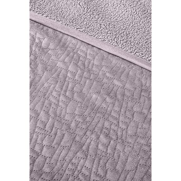 Σετ 2τμχ Κουβέρτα Bolzano Melanze 180x220 guy Laroche  100% Velvet Pol.