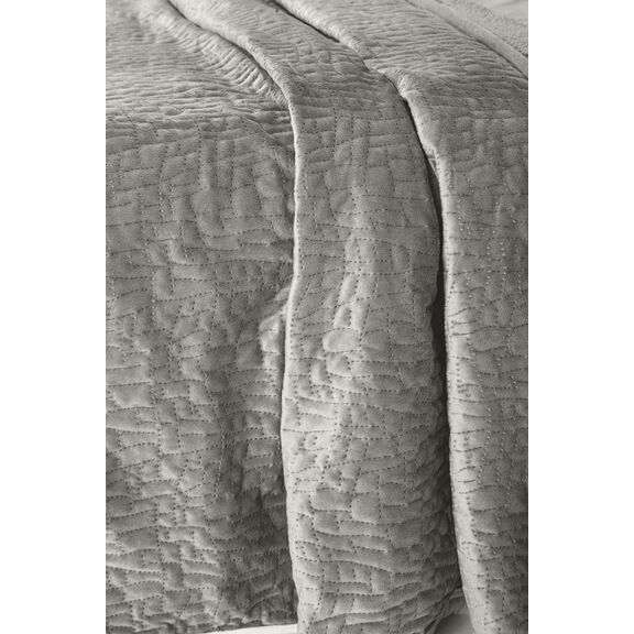 Σετ 2τμχ Κουβέρτα Bolzano Vison 220x240 guy Laroche  100% Velvet Pol.
