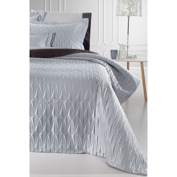 Σετ 3τμχ Κουβερλί Ruby Silver 240x250 guy Laroche  100% Microsatin