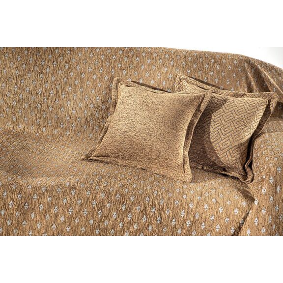 Διακοσμητική Μαξιλαροθήκη Intima Cocoa 45x45 guy Laroche  50% Cotton -50% Chenille