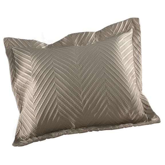 Διακοσμητικό Μαξιλάρι Seduction Taupe 40x40 (Χωρίς Γέμιση) guy Laroche  100% Microsatin