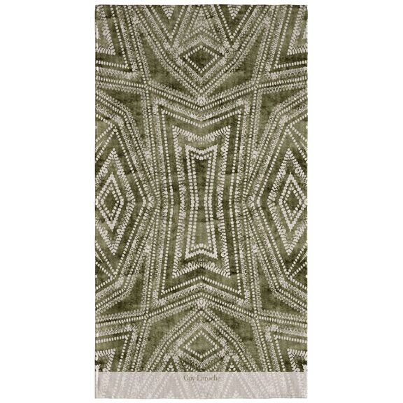 Πετσέτα Θαλάσσης Velour Printed 2203 Khahi 100x175 guy Laroche  50%cotton-50%polyester