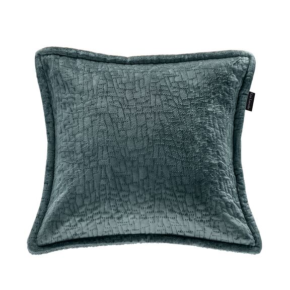 Ριχτάρι Bolzano Emerald 130x170 + Διακοσμητικό Μαξιλάρι guy Laroche  100% Velvet Pol.