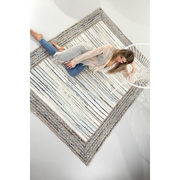 Χαλί Kilim 160x230 guy Laroche  80% Cotton - 20% Jute