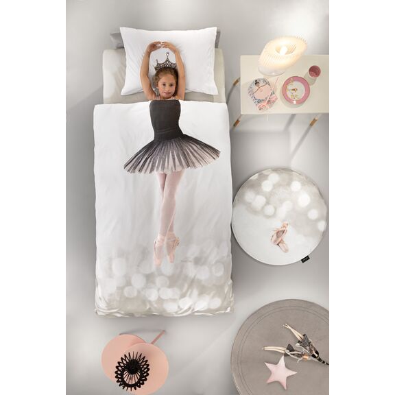 Παπλωματοθήκη με Μαξιλαροθήκη Ballet 160x225 Saint Clair  Microsuede Top, 100% Cotton Backing