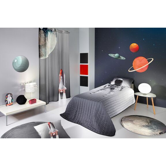 Σετ 2τμχ. Κουβερλί Space 160x230 Saint Clair  Microsuede