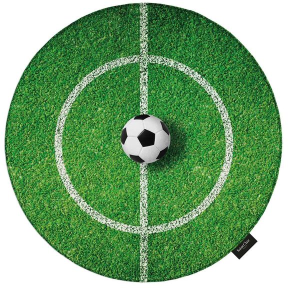 Στρογγυλό Χαλί Softy Striker 100cm Saint Clair  Memory Foam
