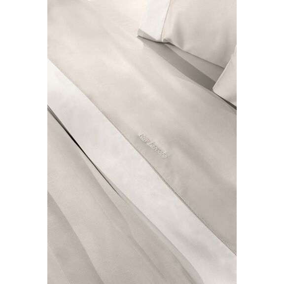 Σετ 4τμχ Σεντόνια Silky Natural-Ivory 270x280 guy Laroche  100% Cotton Satin