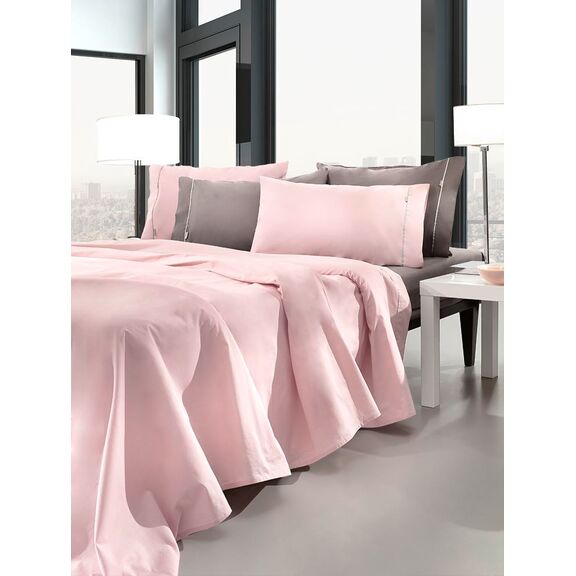 Μεμονωμένο Σεντόνι Reserve Rose 240x270 guy Laroche Rose 100% Βαμβάκι Περκάλι