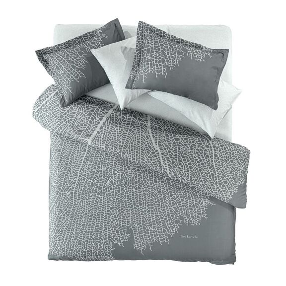 Πάπλωμα Diaz Aqua Grey 220x240 Suede guy Laroche Grey 100% Microsuede