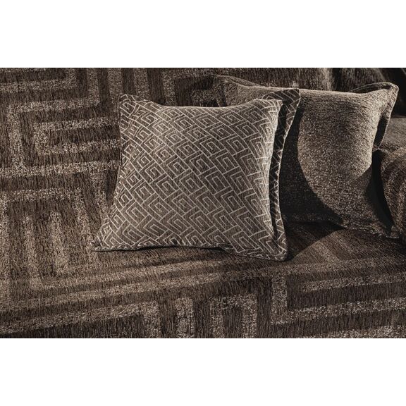 Διακοσμητική Μαξιλαροθήκη Aberon/ Victior Wenge 45x45 guy Laroche Brown 65% Chenille / 25% Cotton -15% Polyester